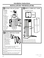 Preview for 22 page of Monogram ZV925 Installation Instructions Manual