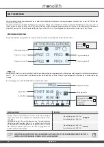 Preview for 24 page of monolith Extra User Manual