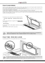 Preview for 66 page of monolith Extra User Manual