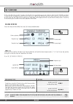 Preview for 74 page of monolith Extra User Manual