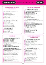 Preview for 27 page of Monosem SUPER-CROP C1L Assembly, Adjustment And Maintenance Instructions