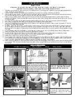 Preview for 2 page of Monte Carlo Fan Company 5DCR52XX Fan Installation Instructions Manual