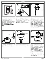 Preview for 3 page of Monte Carlo Fan Company 5DIW52 Series Owner'S Manual And Installation Manual