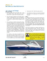 Preview for 115 page of Monterey Boats 350 Sport Yacht Owner'S Manual