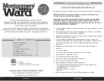 Preview for 2 page of Montgomery Ward SC50C-2 Instruction Manual