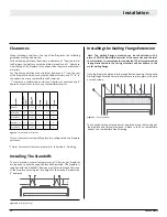 Preview for 10 page of Montigo H38 Installation & Maintenance Manual