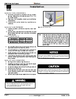 Preview for 22 page of Montigo H42-DF Installation & Maintenance Manual