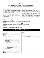 Preview for 2 page of Montigo H52-DFN Installation & Operation Manual