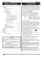 Preview for 2 page of Montigo Homefire ME34-DV-2 Installation & Operation Manual