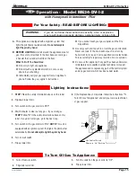 Preview for 15 page of Montigo Homefire ME34-DV-2 Installation & Operation Manual