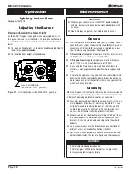 Preview for 16 page of Montigo Homefire ME34-DV-2 Installation & Operation Manual