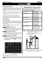 Preview for 10 page of Montigo Homefire ME38-ODV-2 Installation & Operation Manual