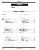 Preview for 2 page of Montigo L52-DF Installation & Maintenance Manual