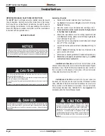 Preview for 4 page of Montigo L52-DF Installation & Maintenance Manual