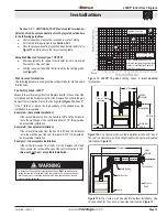 Preview for 13 page of Montigo L52-DF Installation & Maintenance Manual