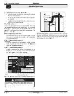 Preview for 16 page of Montigo L52-DF Installation & Maintenance Manual