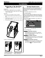 Preview for 7 page of Montigo M40DV-CR Installation Operation & Maintenance