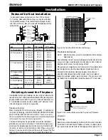 Preview for 13 page of Montigo M40DV-PFC (MH) Installation & Maintenance Manual