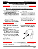 Preview for 17 page of Montigo M40DV-PFC (MH) Installation & Maintenance Manual