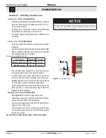 Preview for 18 page of Montigo P38DF Prestige Series Installation & Maintenance Manual