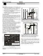 Preview for 14 page of Montigo P52DF Installation & Maintenance Manual