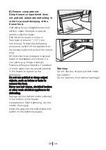 Preview for 22 page of montpellier MIFF701 Installation And Operating Instructions Manual