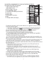 Preview for 9 page of montpellier MIFF7301F Installation And Operating Instructions Manual