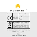 Preview for 11 page of Monument 217 Series Owner'S Manual & Installation Instructions