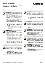 Preview for 11 page of Moog D791 series Mounting And Installation Notes