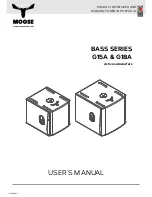 MOOSE G15A User Manual preview