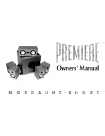 Mordaunt Short Premiere MS302 Owner'S Manual preview