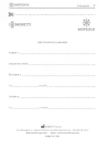 Preview for 7 page of Moretti MOPEDIA RP820 Instruction Manual