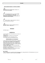 Preview for 21 page of Moro PM200R Use And Maintenance Manual