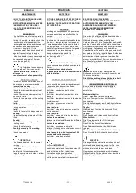 Preview for 22 page of Moro PM200R Use And Maintenance Manual