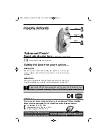 Morphy Richards ADVANCED FINISH SEMI ELECTRONIC IRON Instructions Manual preview