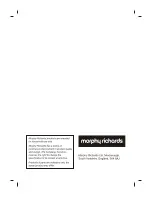 Preview for 6 page of Morphy Richards AT-203 Instructions Manual