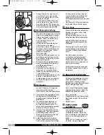 Preview for 32 page of Morphy Richards FoodFusion Mix Kitchen machine Instructions Manual