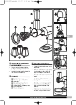 Preview for 9 page of Morphy Richards KITCHEN MACHINE 48955 User Manual