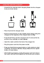 Preview for 10 page of Morphy Richards MRHBS8BK Instruction Manual