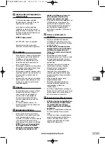 Preview for 35 page of Morphy Richards Smooth Instructions Manual