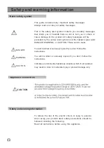 Preview for 6 page of Morris T71445D User Manual