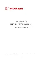 Morris W7259GD Instruction Manual preview