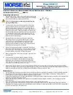 Preview for 4 page of morse 82AM-GT Operator'S Manual