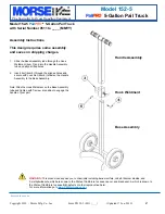 Preview for 2 page of morse PailPRO 152-5 Operator'S Manual