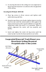 Preview for 4 page of Mortuary Lift ULTIMATE 1000 Installation Suggestions