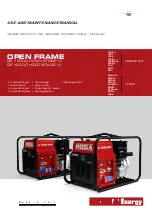 Preview for 1 page of Mosa CD4R90119003 Use And Maintenance Manual