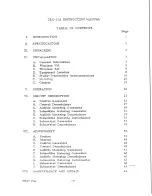 Preview for 2 page of Moseley TRC-15A Instruction Manual