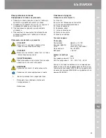 Preview for 91 page of Moser Type 1250 Operating Instructions Manual