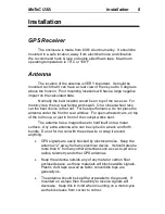 Preview for 7 page of Motec M GPS BL User Manual