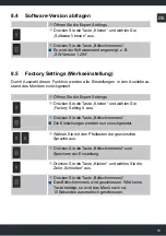 Preview for 33 page of Motec MD3071A-V Installation And Operating Instructions Manual